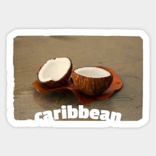 Coconut Sticker